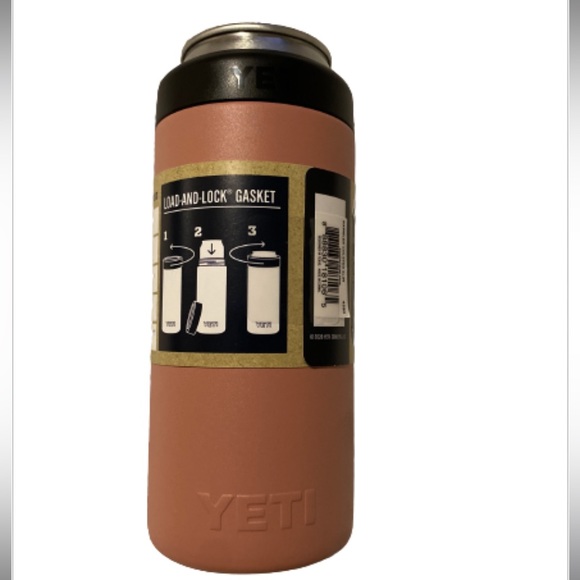 ❤️ New Yeti Rambler Colster Slim Can Insulator Sandstone Pink NWT - Picture 5 of 14